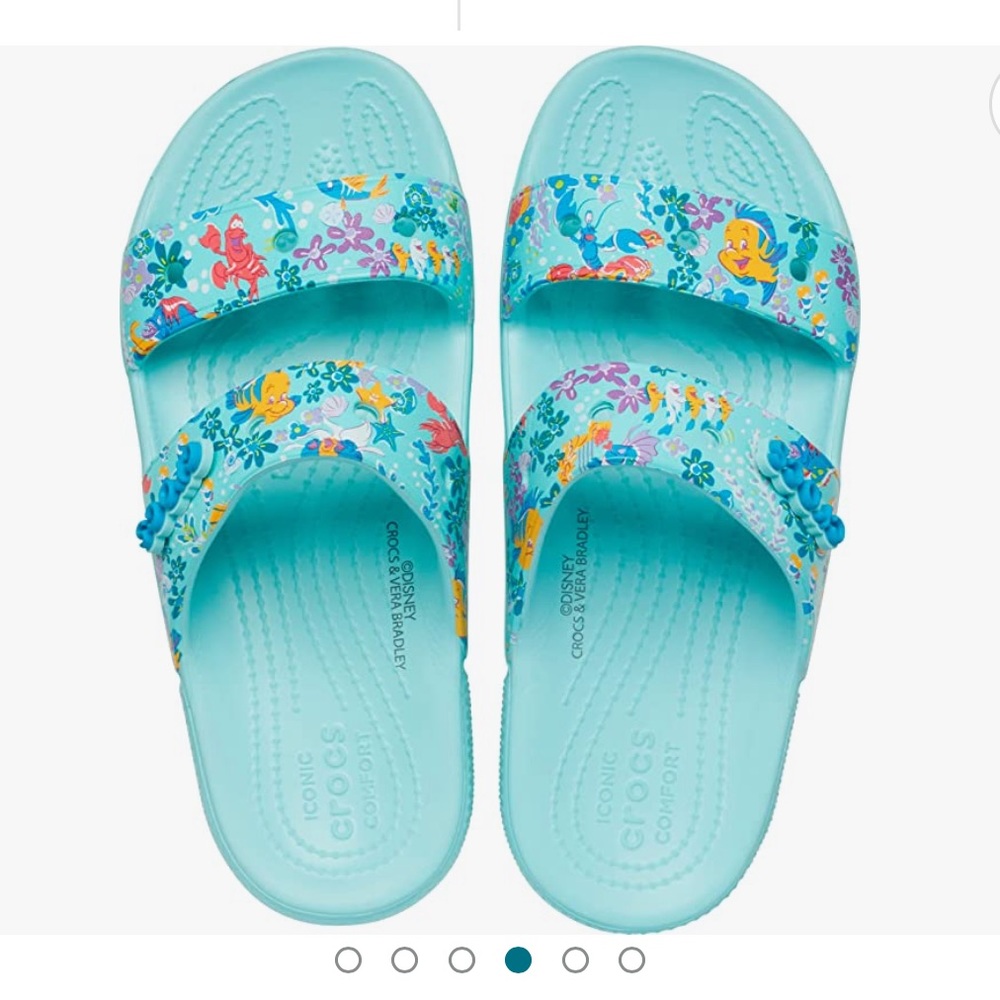 NWT: Little Mermaid Vera Bradley Crocs